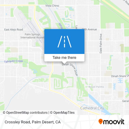 Crossley Road map