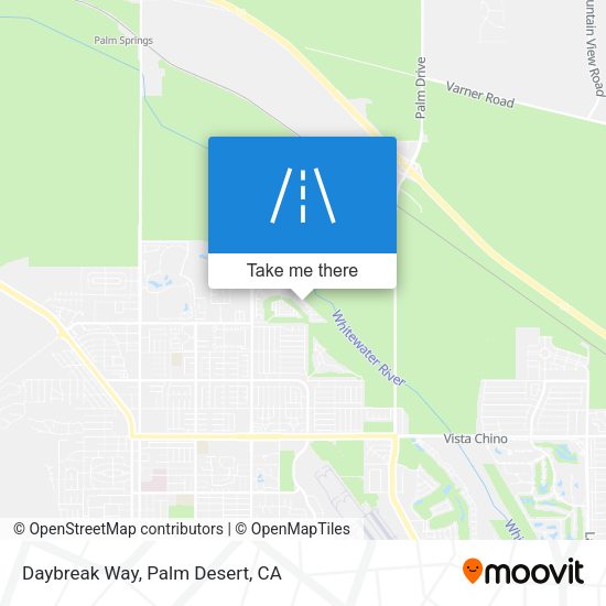 Daybreak Way map
