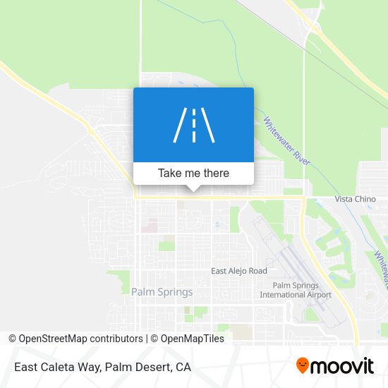 East Caleta Way map