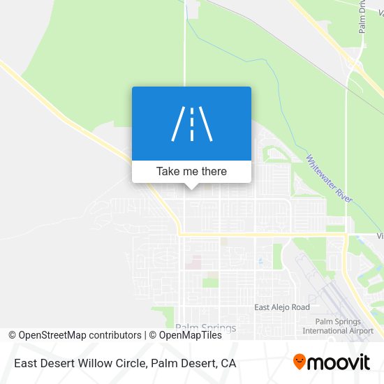 East Desert Willow Circle map