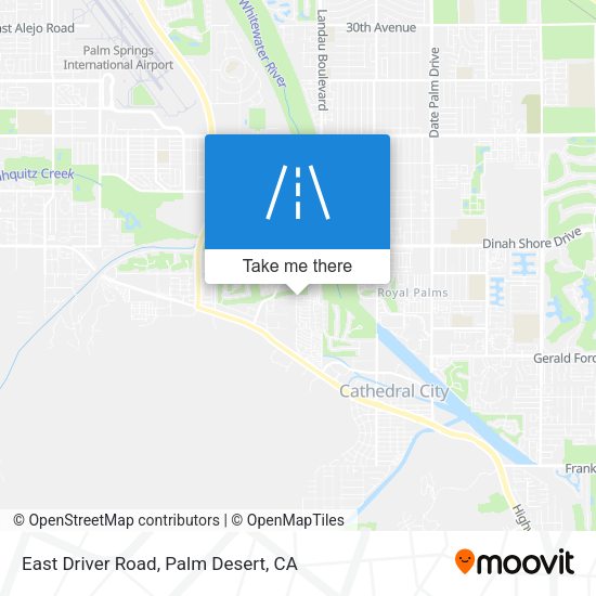 Mapa de East Driver Road