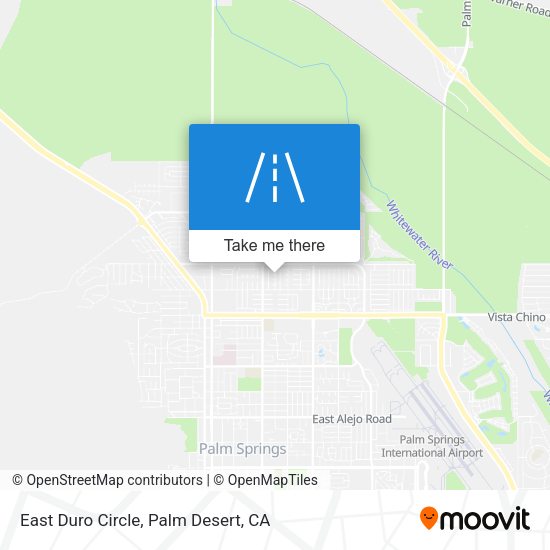 East Duro Circle map