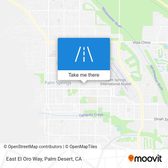 Mapa de East El Oro Way
