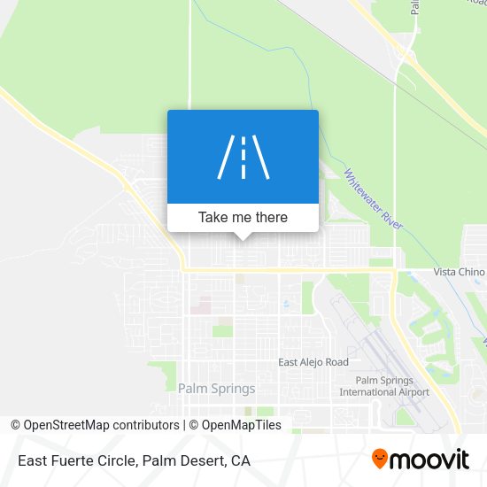 Mapa de East Fuerte Circle