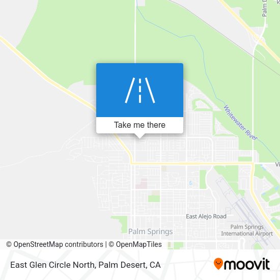 Mapa de East Glen Circle North