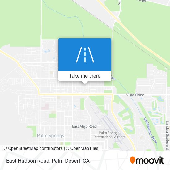 East Hudson Road map
