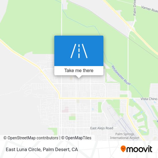 Mapa de East Luna Circle
