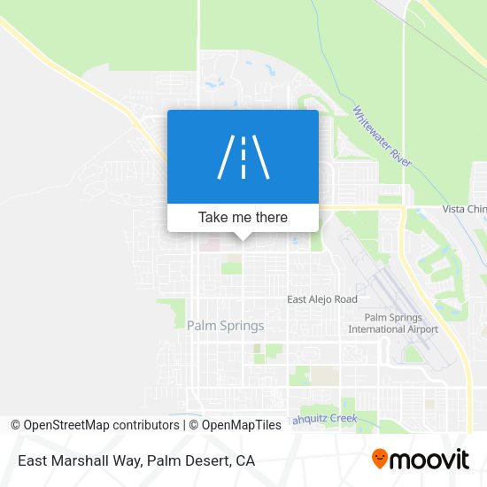 Mapa de East Marshall Way