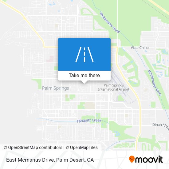 Mapa de East Mcmanus Drive