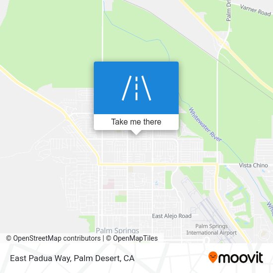 Mapa de East Padua Way