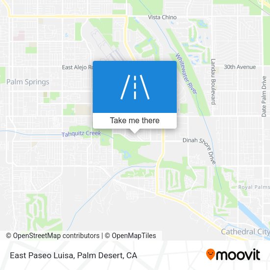 Mapa de East Paseo Luisa