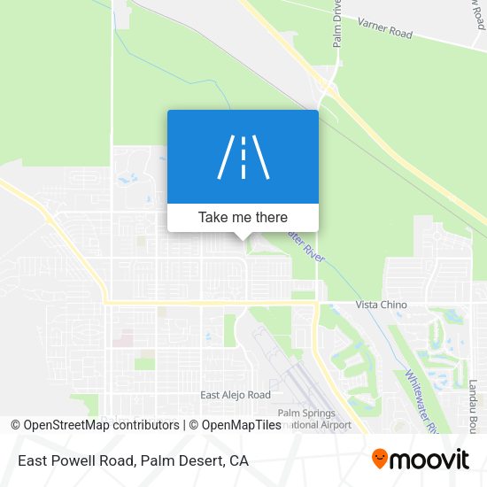 Mapa de East Powell Road