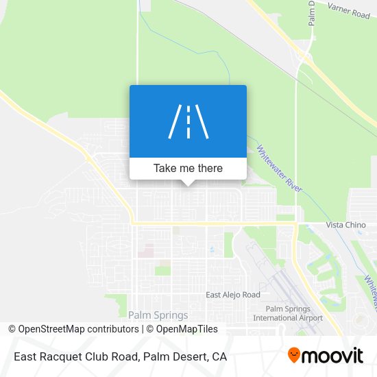Mapa de East Racquet Club Road