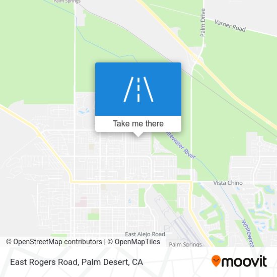 East Rogers Road map
