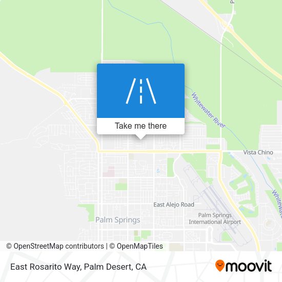 Mapa de East Rosarito Way