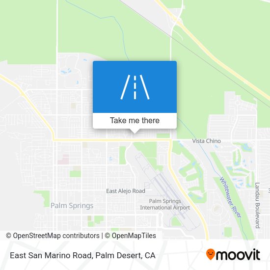 Mapa de East San Marino Road