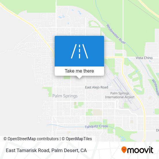 East Tamarisk Road map