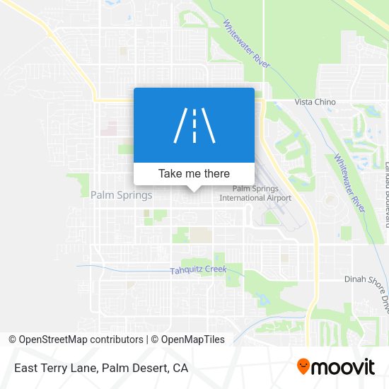 Mapa de East Terry Lane