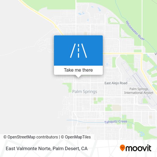 Mapa de East Valmonte Norte