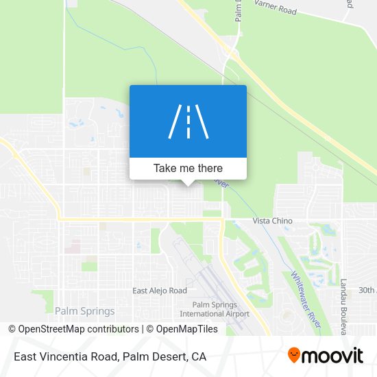 East Vincentia Road map