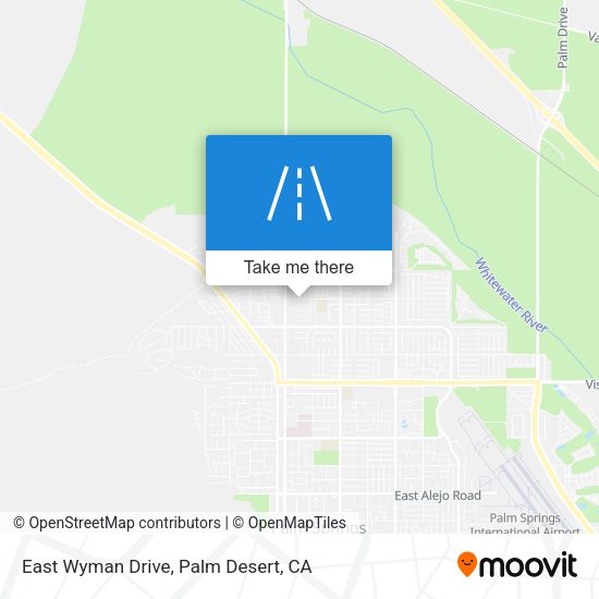 East Wyman Drive map