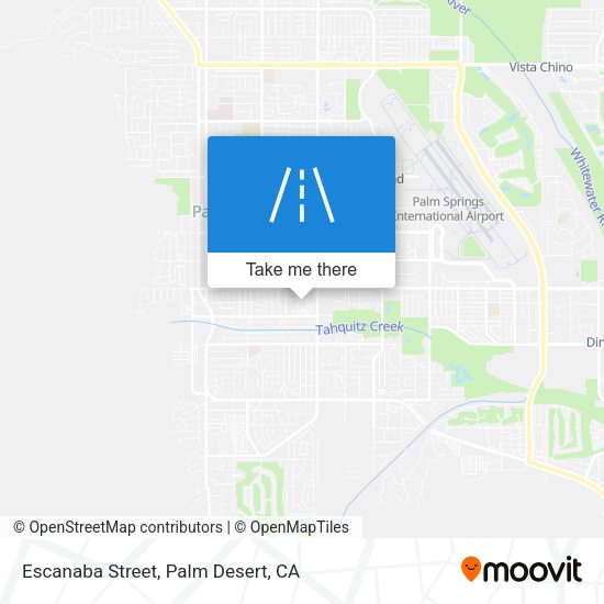 Mapa de Escanaba Street