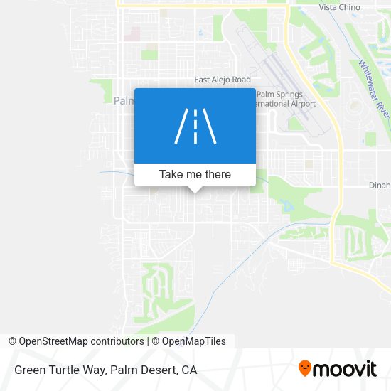 Green Turtle Way map