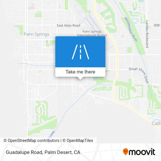 Mapa de Guadalupe Road
