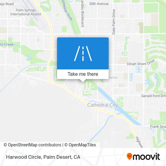 Harwood Circle map
