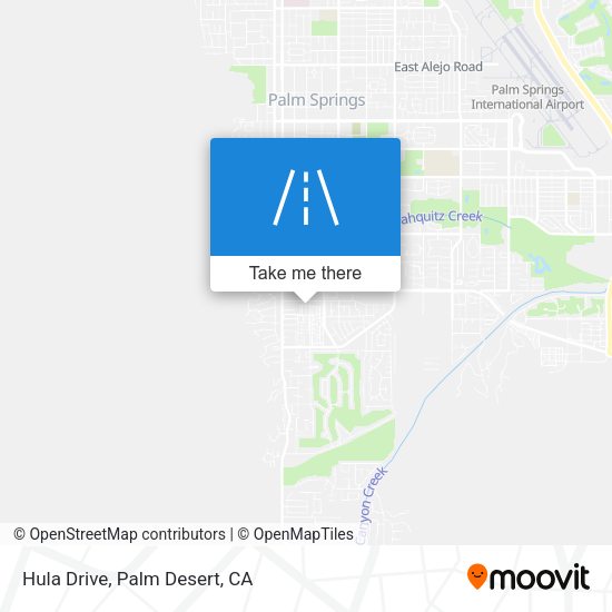 Mapa de Hula Drive