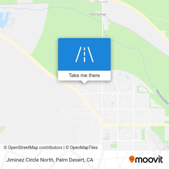 Jiminez Circle North map