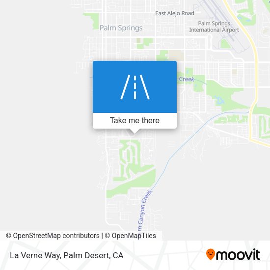 Mapa de La Verne Way