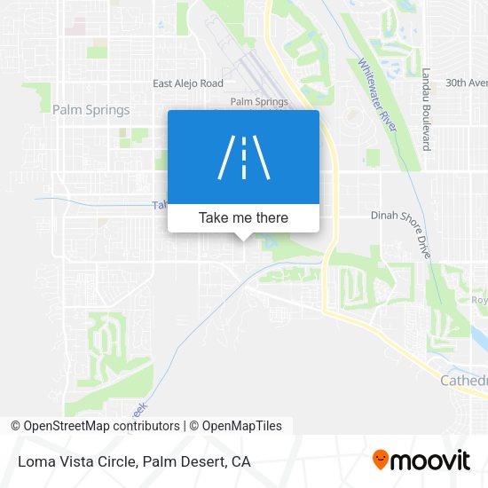 Loma Vista Circle map