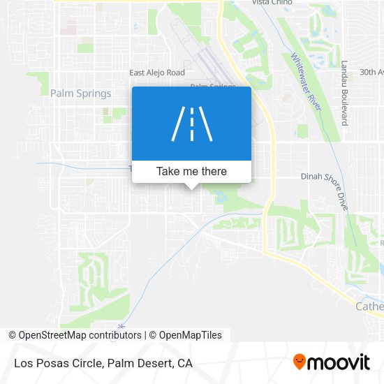 Los Posas Circle map