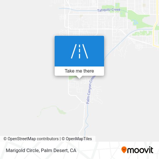 Marigold Circle map