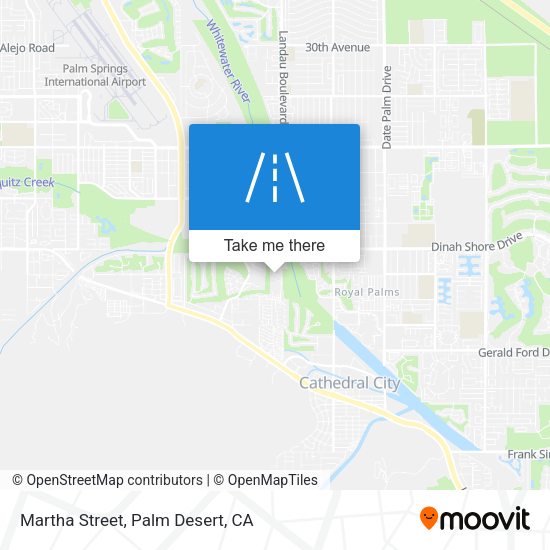 Martha Street map