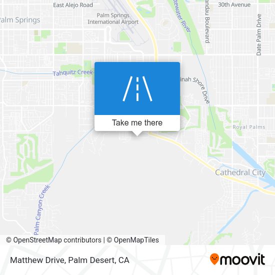 Matthew Drive map