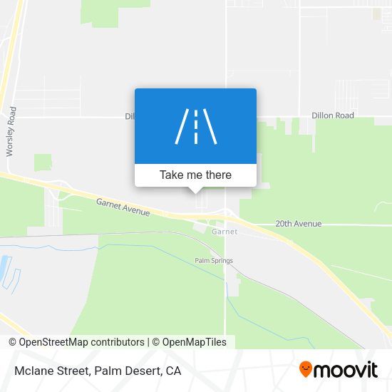 Mapa de Mclane Street