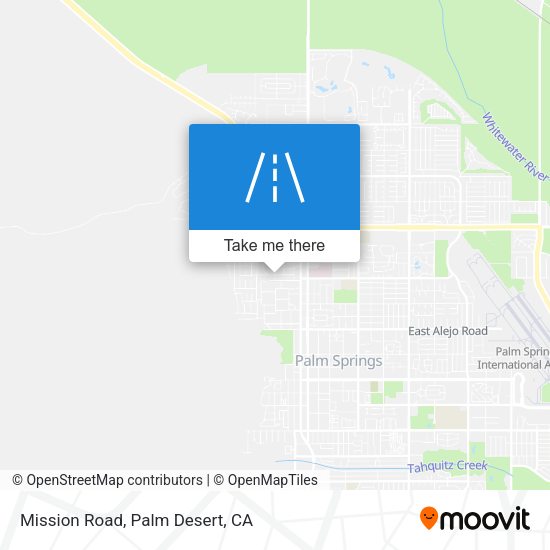 Mapa de Mission Road