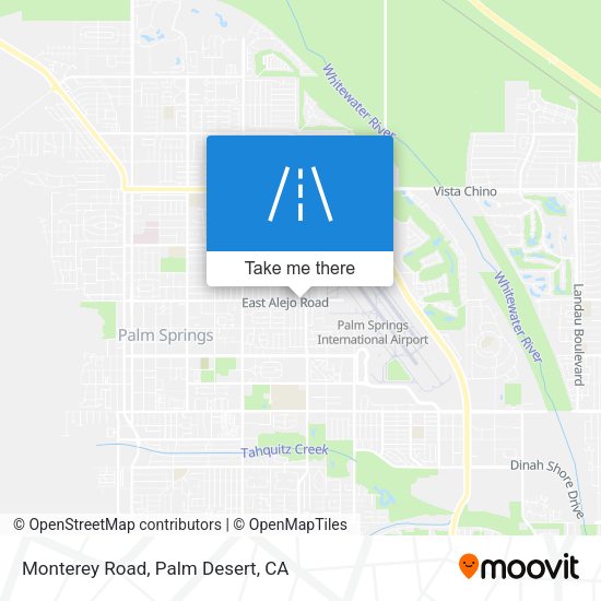 Monterey Road map