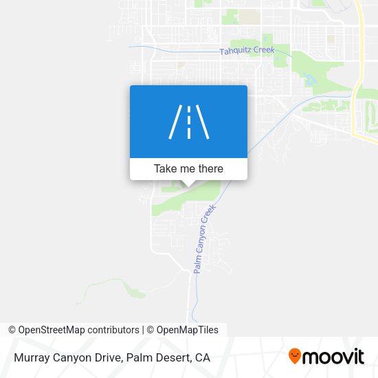 Mapa de Murray Canyon Drive