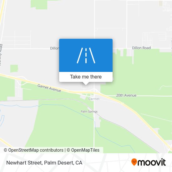 Mapa de Newhart Street