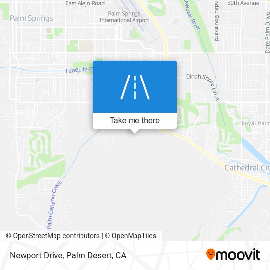 Newport Drive map