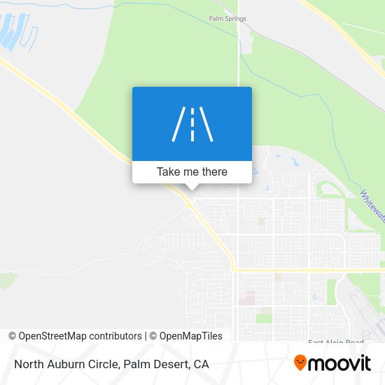 North Auburn Circle map