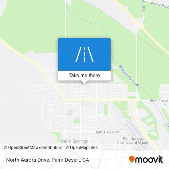 Mapa de North Aurora Drive