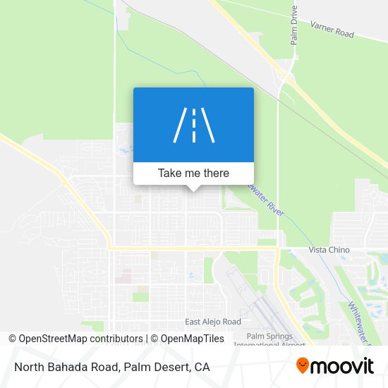 North Bahada Road map