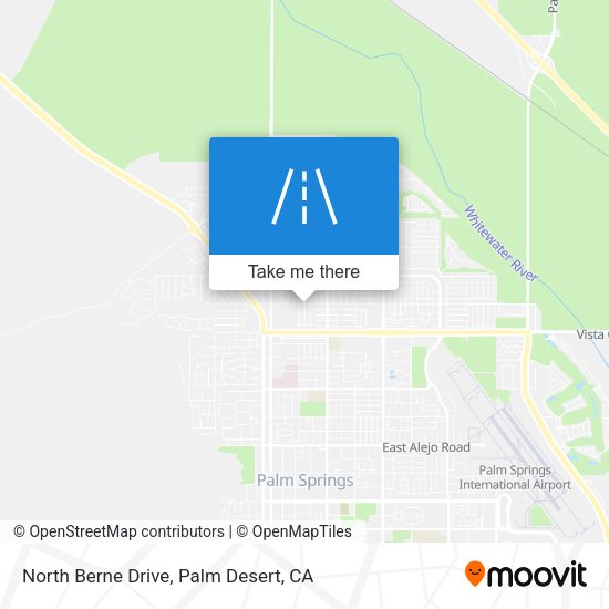 North Berne Drive map
