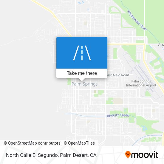 North Calle El Segundo map