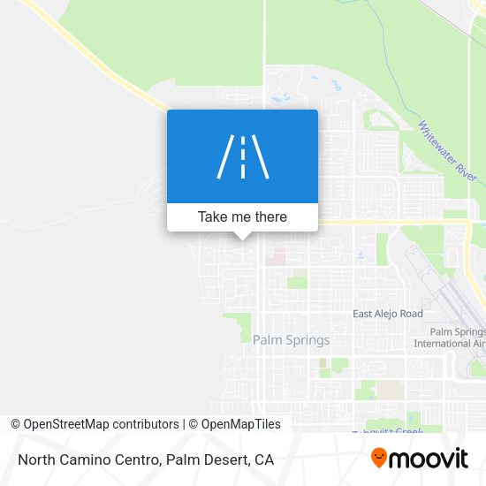 North Camino Centro map