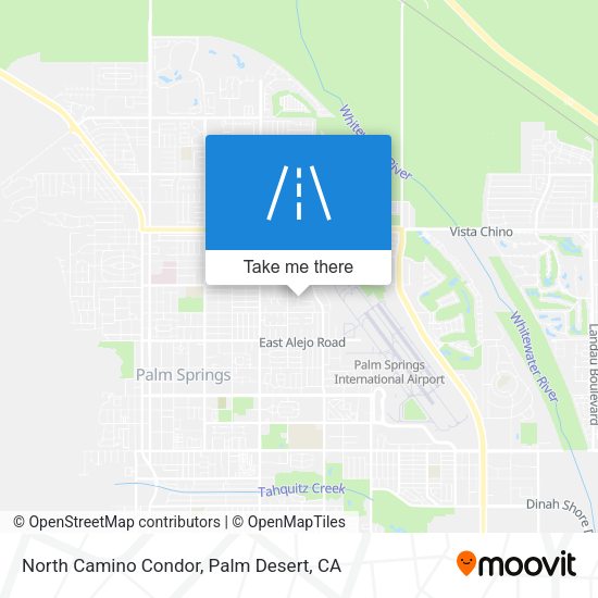 North Camino Condor map